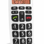 Doro PhoneEasy 100w Ασύρματο Τηλέφωνο Λευκό
