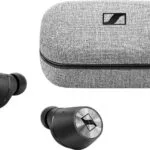 Sennheiser Momentum True Wireless In-ear Bluetooth Handsfree Ακουστικά με Θήκη Φόρτισης Γκρι