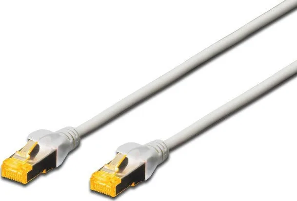 Digitus S/FTP Cat.6a (Gigabit) Καλώδιο Δικτύου Ethernet 0.5m Γκρι DK-1644-A-005 - Image 1