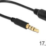 DeLock Μετατροπέας 3.5mm male σε 3.5mm female (62498)