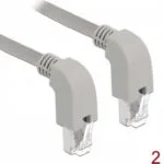 DeLock SF/UTP Cat.5e (Gigabit) Καλώδιο Δικτύου Ethernet 2m Γκρι 85860