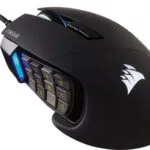 Corsair Scimitar RGB Elite Gaming Ποντίκι 18000 DPI Μαύρο