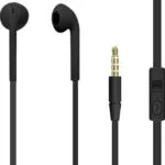 Jack P40 Earbuds Handsfree με Βύσμα 3.5mm Μαύρο