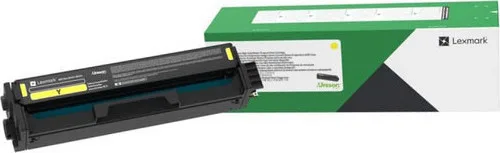 Lexmark C332HY0 Γνήσιο Toner Laser Εκτυπωτή Κίτρινο High Yield Return Program 2500 Σελίδων C332HY0 - Image 1