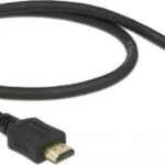 DeLock HDMI 1.4 High Speed 1080p 120Hz Cable HDMI male - HDMI female 0.5m Μαύρο 85463