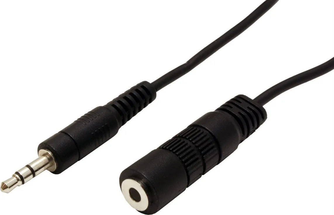 20200217164602_roline_cable_3_5mm_male_3_5mm_female_3_0m_11_09_4353_50.jpeg Roline Καλώδιο Ήχου 3.5mm male - 3.5mm female Μαύρο 3m με Επίχρυσους Ακροδέκτες 11.09.4353-50 - Image 1