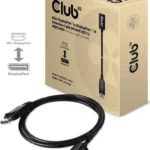 Club3D Cable DisplayPort male - mini DisplayPort female 1m Μαύρο (CAC-1120)