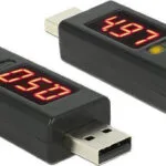DeLock USB Led Indicator for Volt and Ampere 65569 Συσκευή Ελέγχου Ορθής Λειτουργίας Θύρας USB