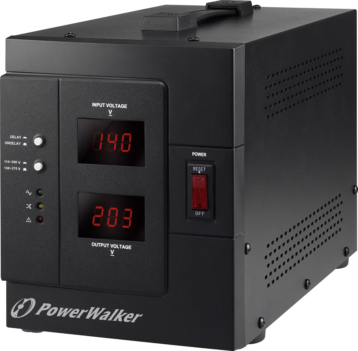 20200304152623_powerwalker_powerwalker_avr_3000_siv.jpeg Powerwalker AVR 3000 SIV Σταθεροποιητής Τάσης 3000VA με 2 Πρίζες Ρεύματος - Image 1