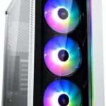 Deepcool Matrexx 55 V3 ADD-RGB 3F Gaming Midi Tower Κουτί Υπολογιστή με Πλαϊνό Παράθυρο Λευκό