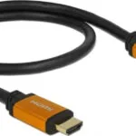 DeLock 85726 HDMI 2.1 Ultra High Speed 48Gbps 4K 120Hz HDR VRR Cable HDMI male - HDMI male 0.5m Μαύρο 85726