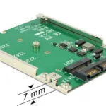DeLock Converter SATA to M.2 NGFF Πράσινο 62544