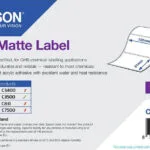 Epson PE Matte C33S045547 535 Αυτοκόλλητες Ετικέτες σε Ρολό για Εκτυπωτή Ετικετών 102x51mm