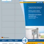 Herma 675 Αυτοκόλλητες Ετικέτες Α4 Ορθογώνιες 4222 63.5x29.6mm