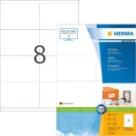 Herma 800 Αυτοκόλλητες Ετικέτες Α4 Ορθογώνιες 4426 105x70mm
