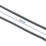 DeLock Δεματικά Καλωδίων Πλαστικά 160mmx4.8mm σε Μαύρο χρώμα (10τμχ) (18949)