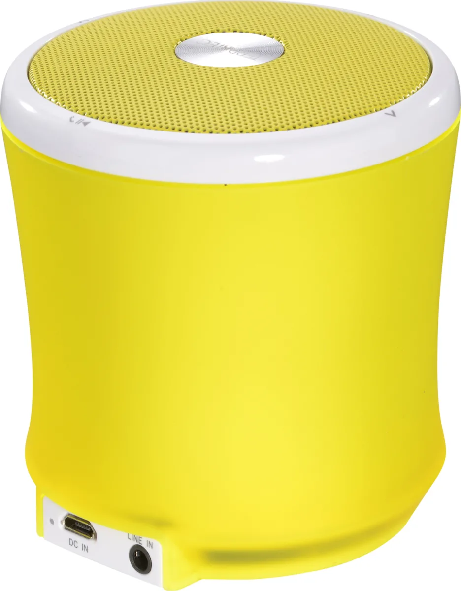 20200430110626_terratec_concert_bt_neo_xs_145358_yellow.jpeg TerraTec Concert BT Neo XS Ηχείο Bluetooth 2.2W με Διάρκεια Μπαταρίας έως 4 ώρες Κίτρινο - Image 1