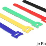 DeLock Δεματικά Καλωδίων Πλαστικά 150mmx12mm σε Πολύχρωμο χρώμα (10τμχ) (18634)
