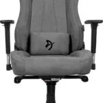 Arozzi Vernazza Soft Fabric Υφασμάτινη Καρέκλα Gaming με Ρυθμιζόμενα Μπράτσα Ash