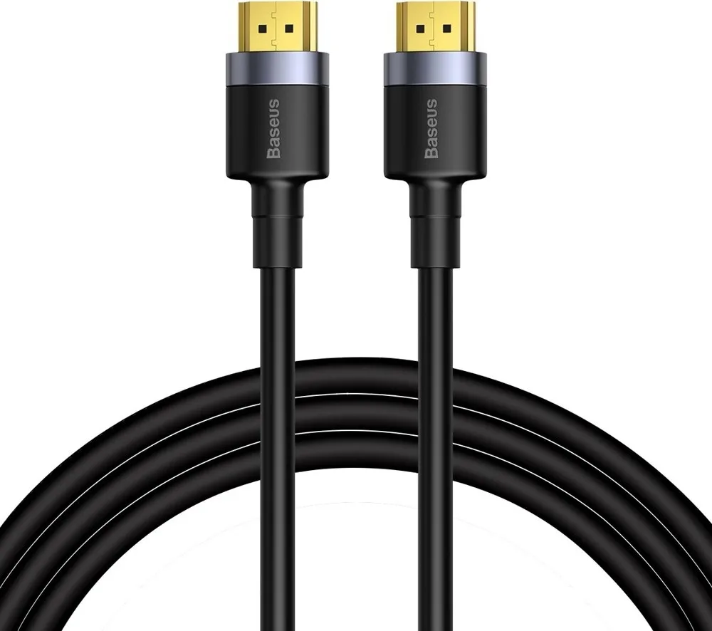 Baseus Cafule HDMI 2.0 Premium High Speed 4K 60Hz HDR Cable HDMI male - HDMI male 3m Μαύρο CADKLF-G01 - Image 1
