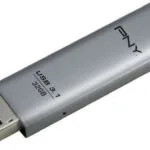 PNY Elite Steel 32GB USB 3.0 Stick Ασημί
