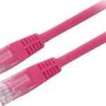 EFB U/UTP Cat.6 (Gigabit) Καλώδιο Δικτύου Ethernet 10m Ροζ K8100MA.10