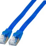 EFB Flat S/FTP Cat.6a (Gigabit) Καλώδιο Δικτύου Ethernet 5m Μπλε K5545BL.5