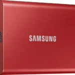 Samsung Portable SSD T7 USB 3.2 / USB-C 500GB 2.5" Metallic Red