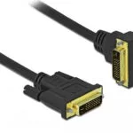 DeLock Cable DVI-D male - DVI-D male 2m Μαύρο (85894)