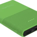 TerraTec P50 Pocket Power Bank 5000mAh με Θύρα USB-A και Θύρα USB-C Πράσινο