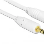 DeLock Καλώδιο Ήχου 3.5mm male - 3.5mm female Λευκό 2m 83767