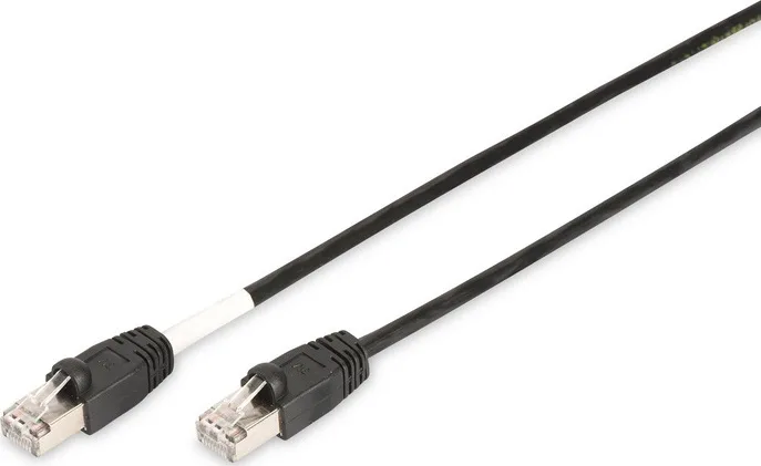 Digitus S/FTP Cat.6 (Gigabit) Καλώδιο Δικτύου Ethernet εξωτερικού χώρου 10m Μαύρο DK-1644-100/BL-OD - Image 1