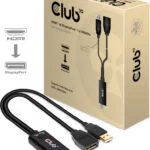 Club3D HDMI to DisplayPort 4K60Hz M/F Active Adapter Μετατροπέας HDMI male σε DisplayPort / USB-A female 1τμχ
