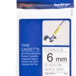 Brother TZe-FX211 Ταινία Ετικετογράφου 8m x 6mm σε Λευκό Χρώμα TZE-FX211