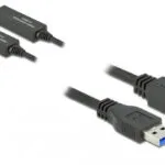DeLock USB 3.1 Cable USB-B male - USB-A male Μαύρο 10m 85380