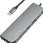 LogiLink USB-C Docking Station με HDMI 4K PD Ασημί (UA0343)