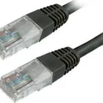 MediaRange U/UTP Cat.6 (Gigabit) Καλώδιο Δικτύου Ethernet 1m Μαύρο MRCS119