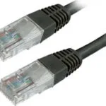 MediaRange U/UTP Cat.6 (Gigabit) Καλώδιο Δικτύου Ethernet 2m Μαύρο MRCS125