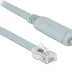 DeLock USB 2.0 Cable USB-A male - RJ45 Γκρι 1m (63911)