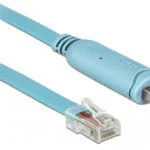 DeLock USB 2.0 Cable USB-A male - RJ45 Μπλε 3m (63289)
