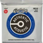 Martin Σετ 80/20 Bronze Χορδών 12 - 54" για Ακουστική Κιθάρα Authentic Acoustic SP Light MA140