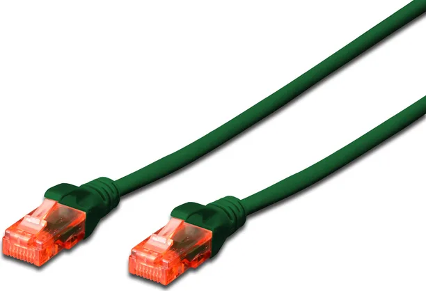 Digitus U/UTP Cat.6 (Gigabit) Καλώδιο Δικτύου Ethernet 1m Πράσινο DK-1617-010/G - Image 1