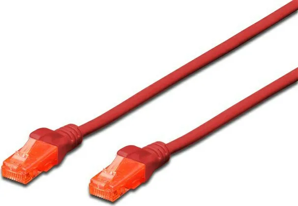 Digitus U/UTP Cat.6 (Gigabit) Καλώδιο Δικτύου Ethernet 3m Κόκκινο DK-1617-030/R - Image 1