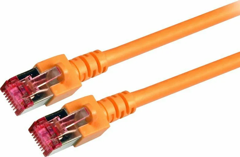 EFB S/FTP Cat.6 (Gigabit) Καλώδιο Δικτύου Ethernet 2m Πορτοκαλί K5516.2 - Image 1