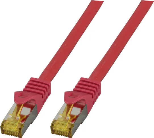 EFB S/FTP Cat.6a (Gigabit) Καλώδιο Δικτύου Ethernet 2m Κόκκινο MK7001.2R - Image 1