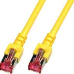 EFB S/FTP Cat.6 (Gigabit) Καλώδιο Δικτύου Ethernet 30m Κίτρινο K5511.30