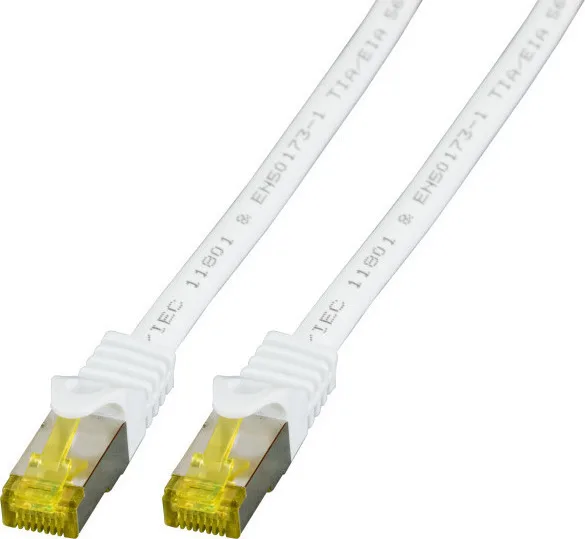 EFB S/FTP Cat.6a (Gigabit) Καλώδιο Δικτύου Ethernet 2m Λευκό MK7001.2W - Image 1