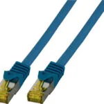 EFB S/FTP Cat.6a (Gigabit) Καλώδιο Δικτύου Ethernet 3m Μπλε MK7001.3BL