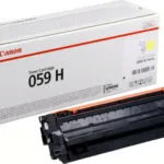 Canon 059H Γνήσιο Toner Laser Εκτυπωτή Κίτρινο 13500 Σελίδων (3624C001)
