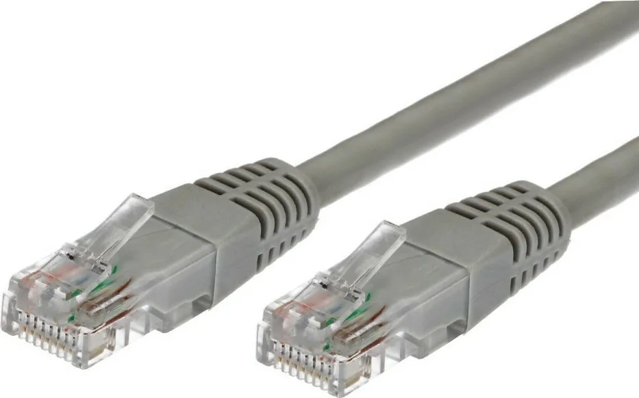 Tb Energy U/UTP Cat.5e (Gigabit) Καλώδιο Δικτύου Ethernet 0.5m Γκρι AKTBXKS5UTP050G - Image 1